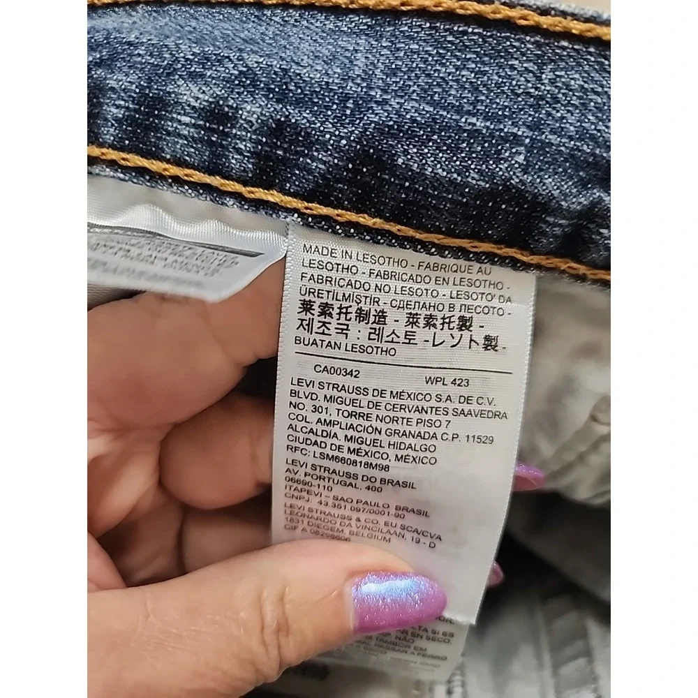 Levi's 559 Loose 48x32 tag‎ Straight Jeans Cotton 45x29 actual